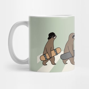 The Skaters On Abbey Road #Sloth Mug